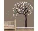 Owl Hoot Star Tree Wall Stickers 